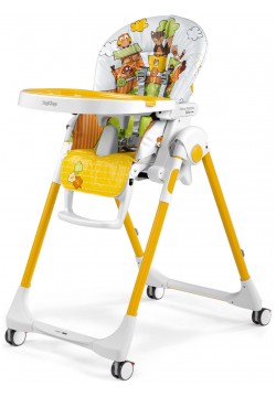Стільчик для годування Peg-Perego Prima Pappa Follow Me Fox & Friends IH01000000FOX38