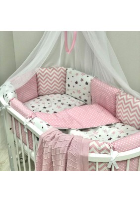 Постельный комплект Маленькая Соня Baby Design Stars 7ед 0120228 - 