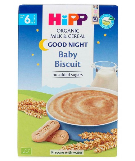 Каша молочна з печивом HIPP На добраніч 250г 2965