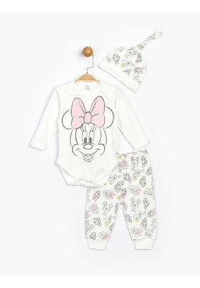 Комплект (боді+штани+шапочка) 62-86 Disney Minnie MN16079