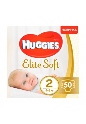 Подгузники Huggies Elite Soft 2 50шт 47978
