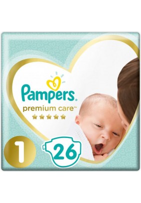 Подгузники Pampers Premium Care 1 26шт 81634720 - 