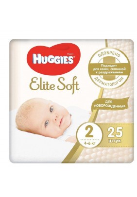 Підгузники Huggies Elite Soft 2 25шт 47961