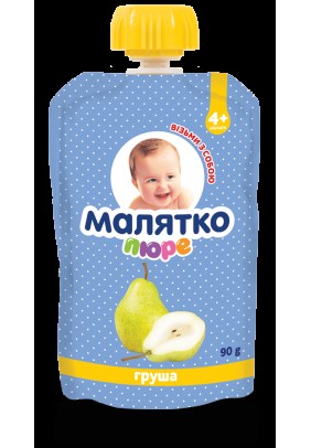 Пюре груша Малятко 90г 11582