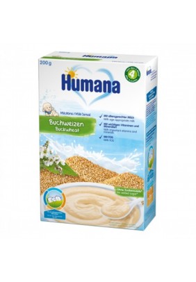 Каша молочна гречана Humana 200г 75573