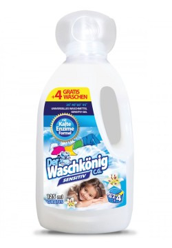 Гель для прання Sensіtive Waschkonig 1625мл 930443