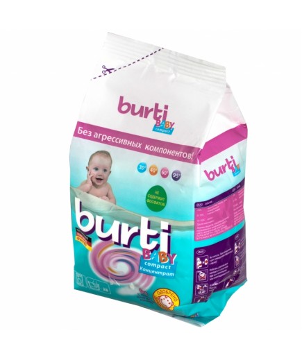 Порошок для прання дитячих речей Burti Baby Compact 0.9 кг 928689
