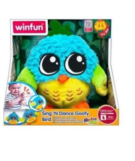 Іграшка м\'яка інтерактивна WinFun Сова 1146-NL