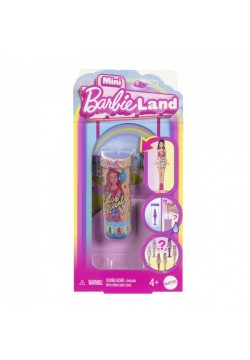 Лялька-сюрприз Barbie Mini BarbieLand Райдужні та стильні JCR08