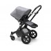 Коляска універсальна 2в1 BUGABOO CAMELEON 3 PLUS BLACK/GREY MELANGE-GREY MELANGE 230162GM01