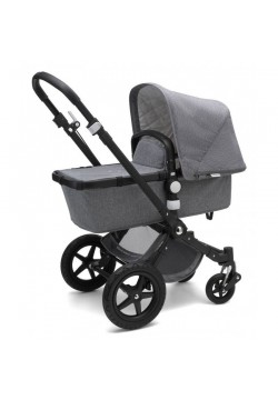 Коляска універсальна 2в1 BUGABOO CAMELEON 3 PLUS BLACK/GREY MELANGE-GREY MELANGE 230162GM01