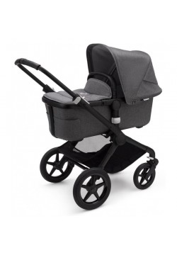 Коляска універсальна 2в1 BUGABOO FOX 2 BLACK/GREY MELANGE-GREY MELANGE 230122GM02