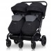 Коляска для двійні Euro-Cart Echo 2024 EGECB24-13 black фото 3