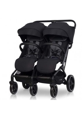 Коляска для двійні Euro-Cart Echo 2024 EGECB24-13 black