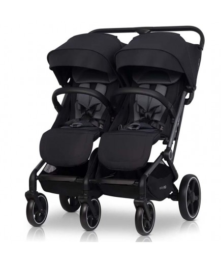 Коляска для двійні Euro-Cart Echo 2024 EGECB24-13 black