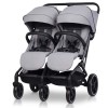 Коляска для двійні Euro-Cart Echo 2024 EGECB24-10 grey