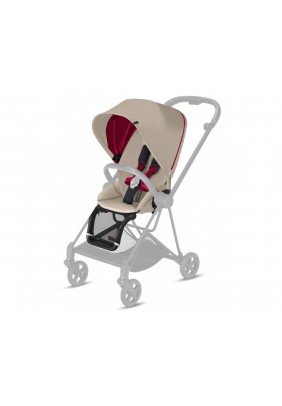 Текстиль для прогулочного блока CYBEX Mios Ferrari Silver Grey light grey 519002729