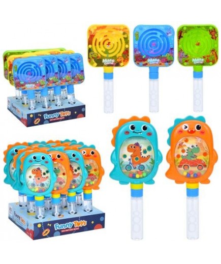 Мильні бульбашки з ігрою Toys K 629P-632P Мильні бульбашки з ігрою Toys K 629P-632P