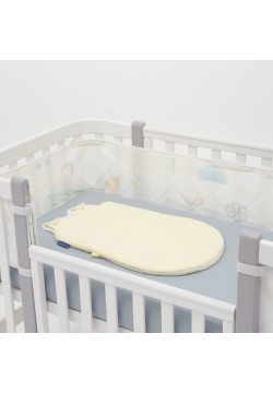 Постільний комплект Sonto Sleepset Зима 120*60 см з закругленими кутами Лимонний туман 0109