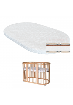 Матрац IngVart Smart bed Oval 70х120 см 2100022000007  кокос – поролон