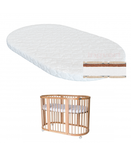 Матрац IngVart Smart bed Oval 70х120 см 2100022000007 кокос – поролон Матрац IngVart Smart bed Oval 70х120 см 2100022000007 кокос – поролон