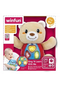 Іграшка інтерактивна WinFun Ведмедик 0681-NL