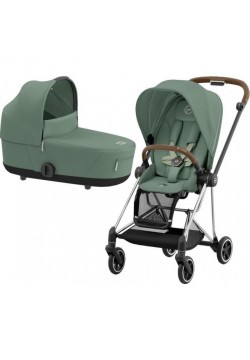 Коляска універсальна 2в1 Cybex Mios 4.0 Leaf Green/Chrome Brown 523000953/3