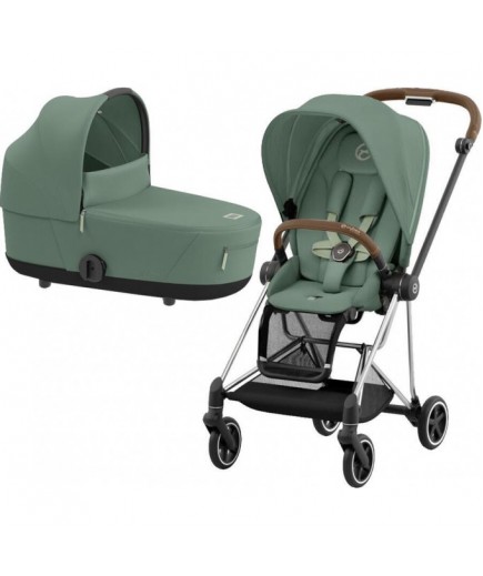 Коляска універсальна 2в1 Cybex Mios 4.0 Leaf Green/Chrome Brown 523000953/3