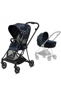 Коляска універсальна 2в1 Cybex Mios 4.0 Jewels of Nature/Matt Black 522000783/4