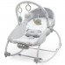 Лежак Baby Mix Зірочки 53428 grey/green