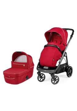 Коляска універсальна 2в1 Peg-Perego Veloce Red Shine PACK-VEL2100000004