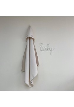 Рушник-куточок для купання Маленькая Соня вафля 9286388