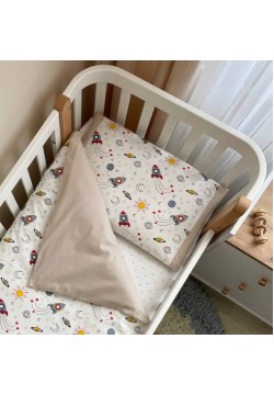 Змінний комплект Маленькая Соня Baby Dream Ракети 3од 0391757