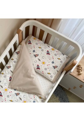 Змінний комплект Маленькая Соня Baby Dream Ракети 3од 0391757