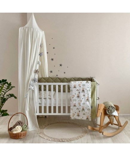 Постільний комплект Маленька Соня Baby Mix Ведмедик boy 6од 0291678 Постільний комплект Маленька Соня Baby Mix Ведмедик boy 6од 0291678