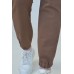 Штани для вагітних спортивні 44-50 Dizhimama DJM-1305 -коричневий