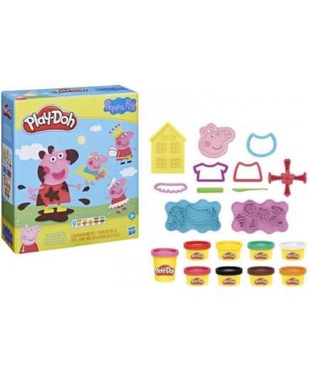 Набір для ліплення Play-Doh Свинка Пеппа: стильний сет F1497