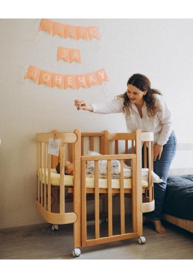 Кровать-трансформер 5в1 IngVart Ника 60х120 см 396090031017 - 