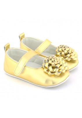 Пинетки (туфли) 17-19 Funny baby 7015-Золотой