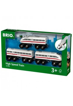 Потяг для залізниці Brio High Speed Train 33748
