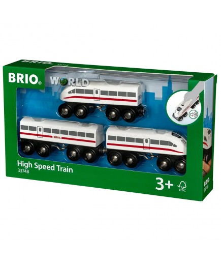 Потяг для залізниці Brio High Speed Train 33748 Потяг для залізниці Brio High Speed Train 33748