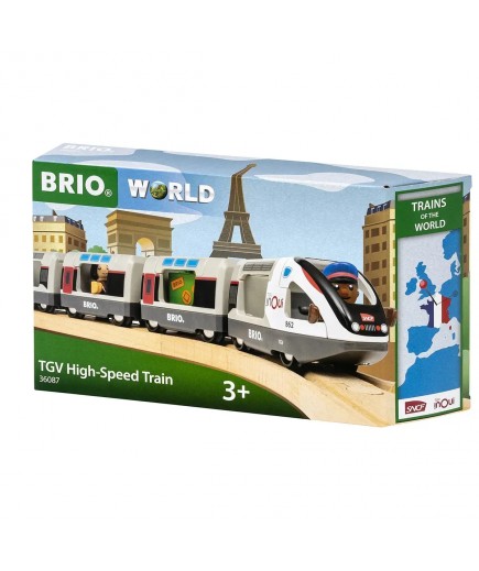 Потяг для залізниці Brio TGV 36087 Потяг для залізниці Brio TGV 36087