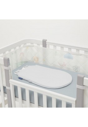 Постельный комплект Sonto Sleepset Зима 120*60 см с закругленными углами Пепельный камень 0537 - 