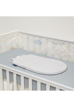 Постільний комплект Sonto Sleepset Зима 120*60 см з прямими кутами Попелястий камінь 0116