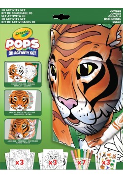 Набір для творчості Crayola Pops 3D Тварини 04-2802