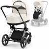 Коляска універсальна 2в1 Cybex Priam 4.0 Off White/Chrome Black 523000819/4