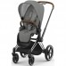 Коляска універсальна 2в1 Cybex Priam 4.0 Mirage Grey/Chrome Brown 523000809/3 фото 3