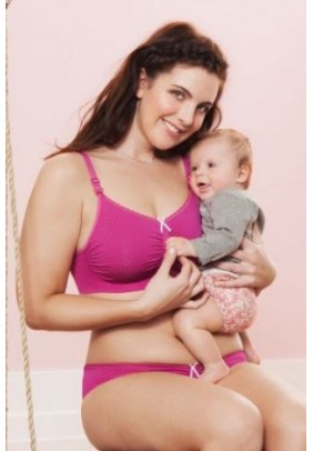 Топ безшовний для вагітних та годування Anita Seamless 5097- рожевий - 