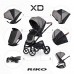 Коляска унiверсальна 2в1 Riko XD PRO 01 Anthracite NEW RXD-01