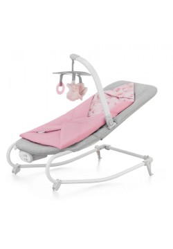 Шезлонг-гойдалка Kinderkraft Felio 2 KBFELI20PNK0000 Peony Rose